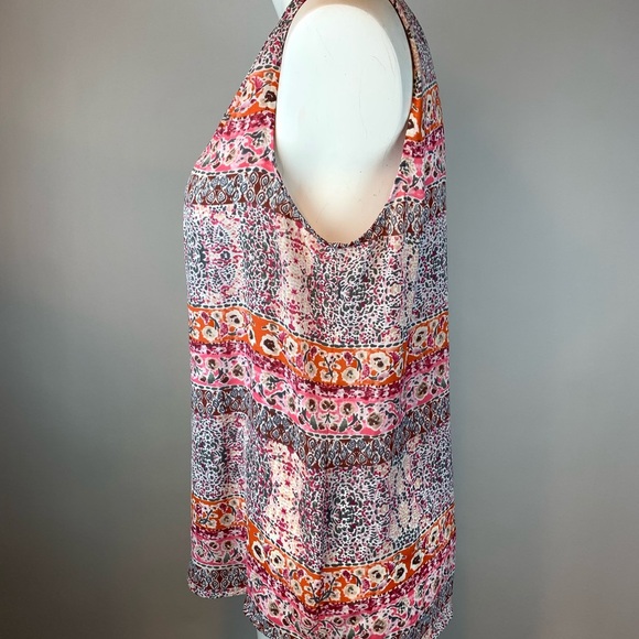 Violet & Claire V Neck Sleeveless Blouse- M - Picture 4 of 9